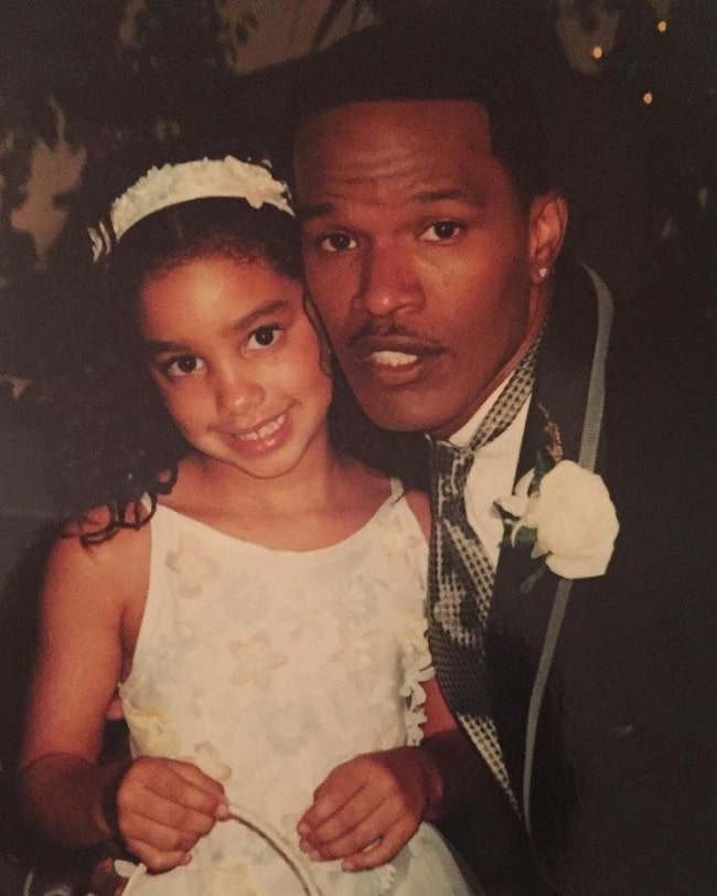 Connie Kline husband Jamie Foxx and daughter Corinne Foxx